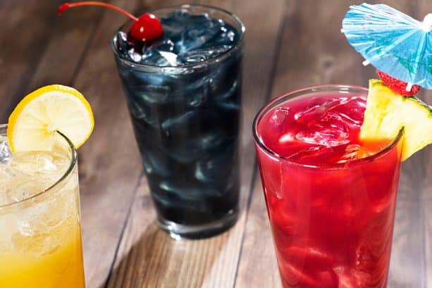 Specialty Beverages at Sebastians Bistro at Disneys Caribbean Beach Resort