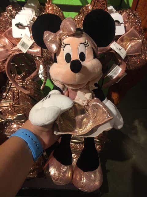 Rose gold minnie mouse on sale plush
