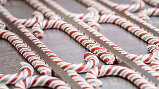 | The Main Street Mouse Hand pulled Candy Canes for Holidays at Disneyland Resort
