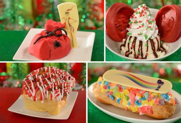 Desserts at Sleepy Hollow and Gastons Tavern for Mickeys Very Merry Christmas Party at Magic Kingdom Park