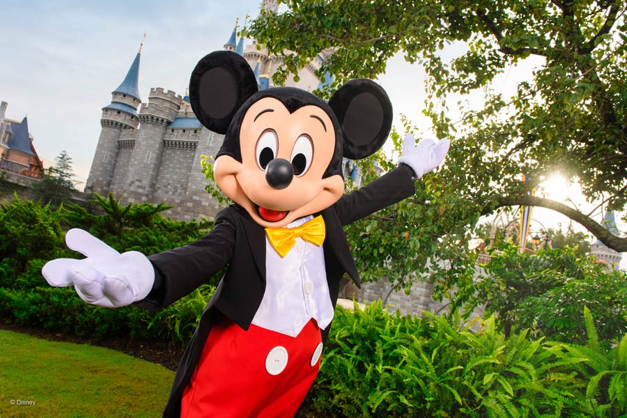 Mickey Mouse at Magic Kingdom Park