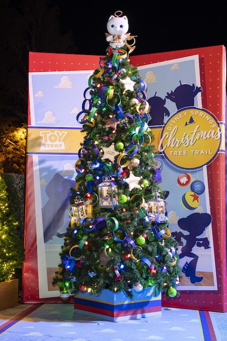 'Toy Story' Tree on The Disney Springs Christmas Tree Trail
