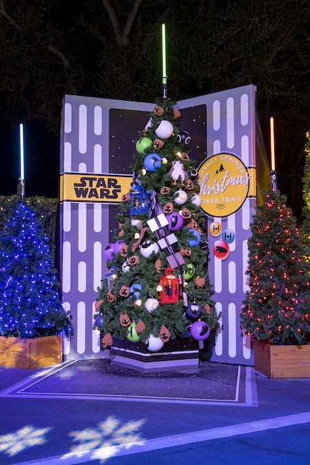 Star Wars Tree on The Disney Springs Christmas Tree Trail