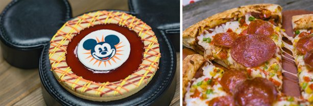 Specialty Items for Get Your Ears on at Disney California Adventure Park Mickey Fun Wheel Cookie and Spectacular Mickey Pizza