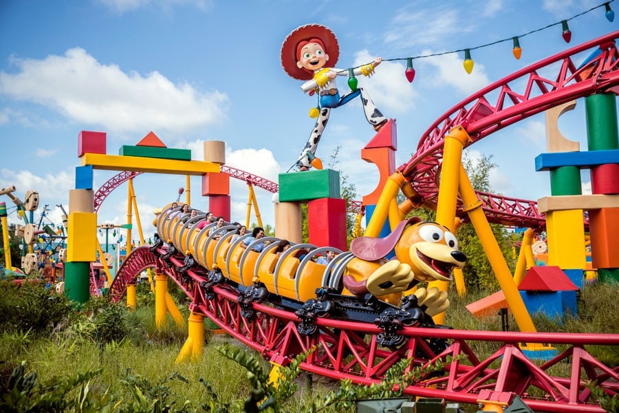 Slinky Dog Dash at Disney's Hollywood Studios