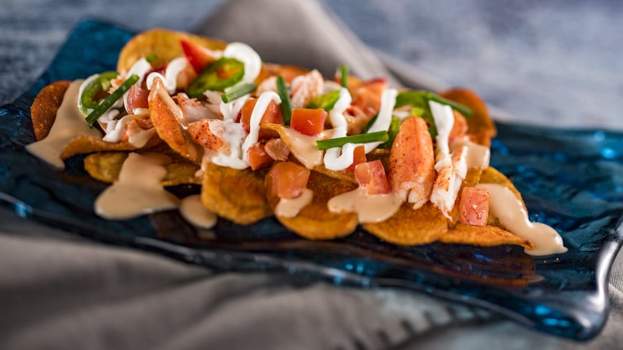 | The Main Street Mouse Lobster Chips from Refreshment Port at Epcot International Festival of the Arts