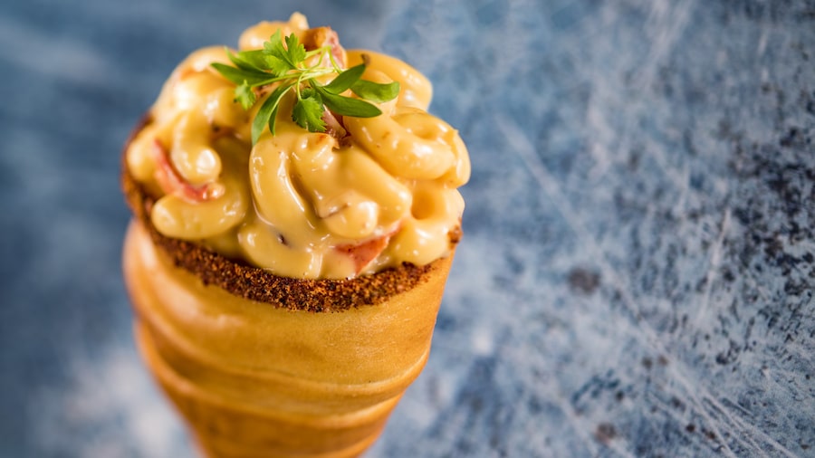| The Main Street Mouse Lobster Bacon Macaroni Cheese from Taste Track at Epcot International Festival of the Arts