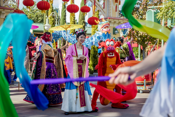 Lunar New Year celebrations, Disney California Adventure park