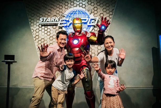 Suit up with Tony Stark at The Iron Man Experience at the Hong Kong Disneyland Resort