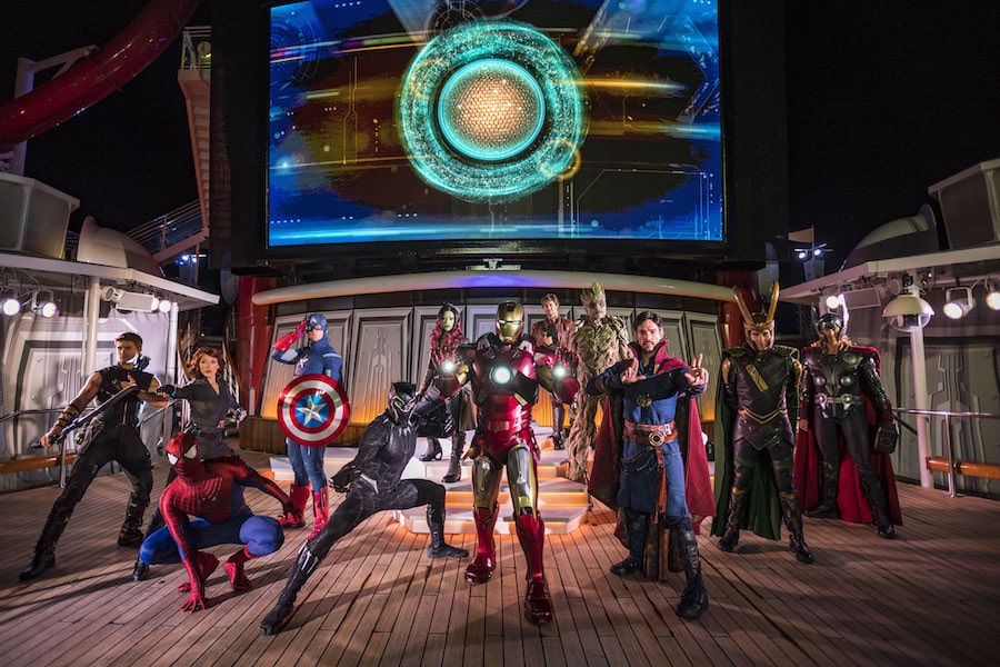 Marvel Day at Sea