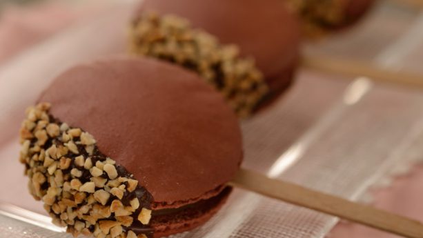 Macaron Au Chocolate N Sucette from Fleur De Lys at the 2019 Epcot International Flower Garden Festival