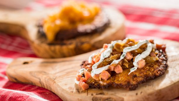 Potato Pancake from Bauernmarkt Farmers Market at the 2019 Epcot International Flower Garden Festival