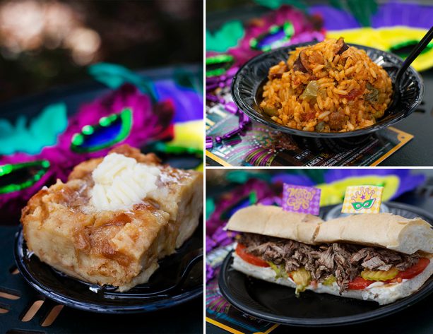 Classic New Orleans style Dishes at House of Blues Restaurant Bar