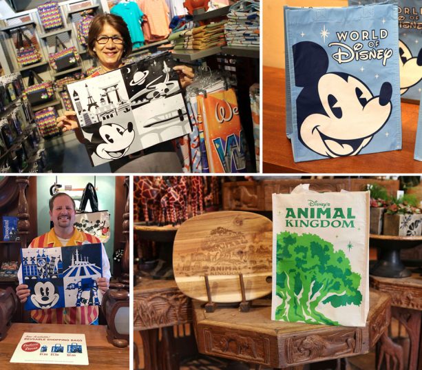 Reusable Shopping Bags at Walt Disney World Resort