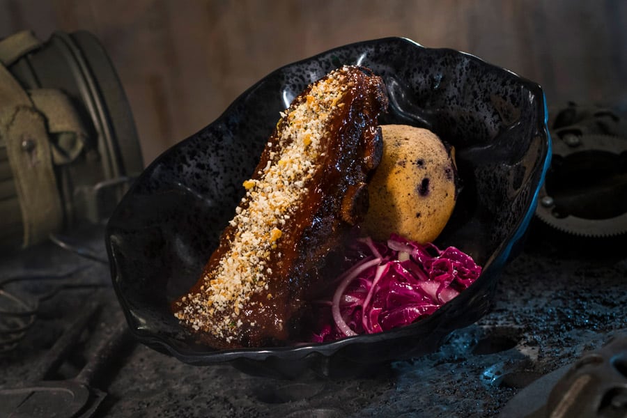 Smoked Kaadu Ribs at Docking Bay 7 Food and Cargo in Star Wars: Galaxy's Edge