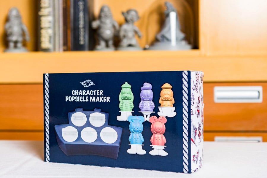 Character Popsicle Maker Set from the Animators Palate Merchandise Collection Aboard Disney Cruise Line Ships
