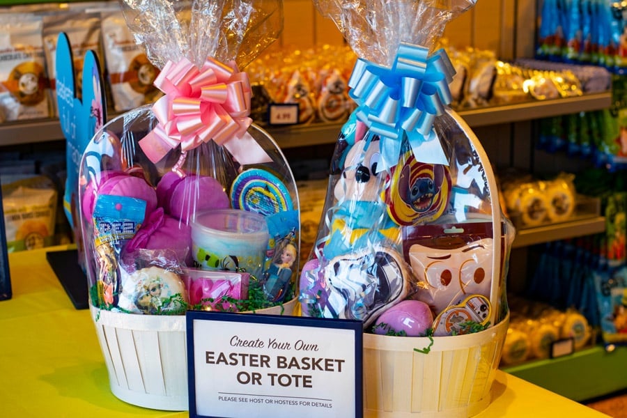 Goofy’s Candy Co. Disney baskets at Disney Springs