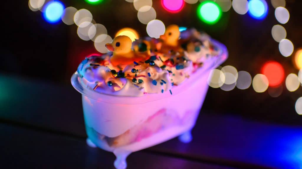 Bathtub Party Sundae from Happy Landings for H2O Glow Nights at Disney’s Typhoon Lagoon