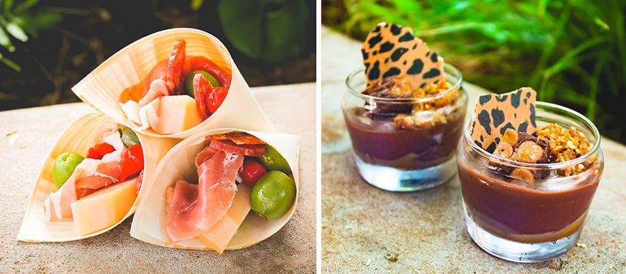 Appetizers for Circle of Flavors: Harambe at Night at Disney’s Animal Kingdom Theme Park