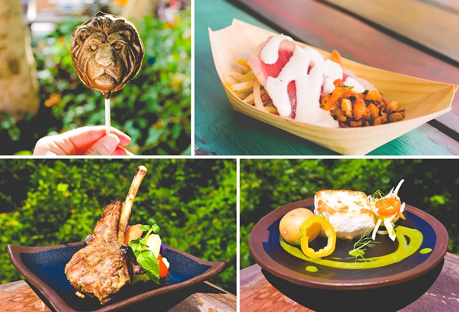 Food Offerings for Circle of Flavors: Harambe at Night at Disney’s Animal Kingdom Theme Park