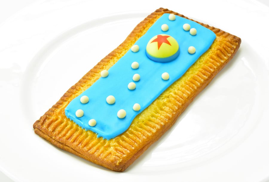 Seasonal Lemon blueberry Lunch Box Tart Available at Woodys Lunch Box