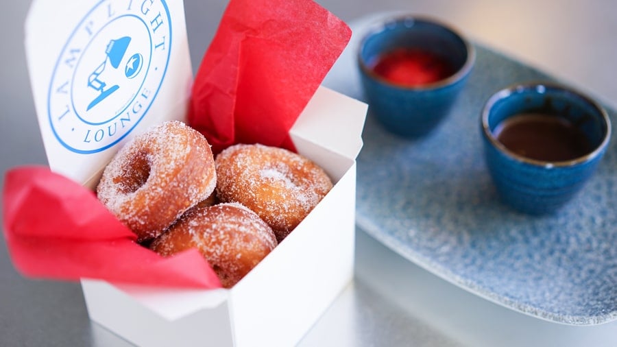Mini Donuts from Lamplight Lounge at Disney California Adventure Park