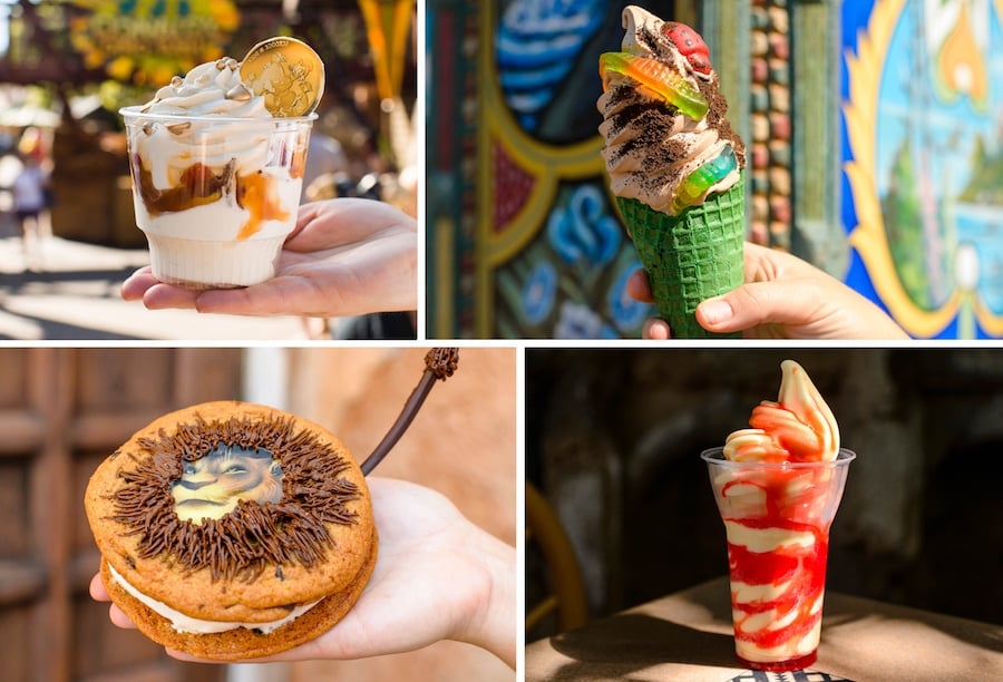 Various Cold Offerings from Disney’s Animal Kingdom