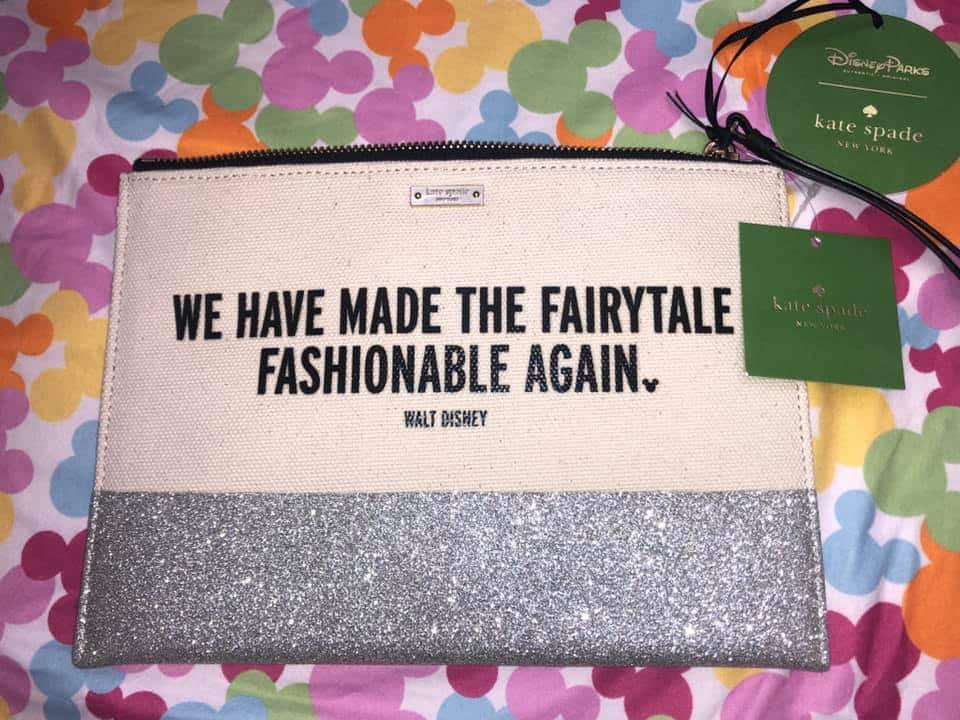 kate spade disney clutch