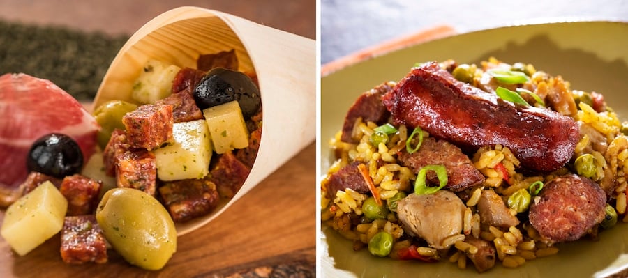Offerings from the Spain Marketplace for the 2019 Epcot International Food & Wine Festival