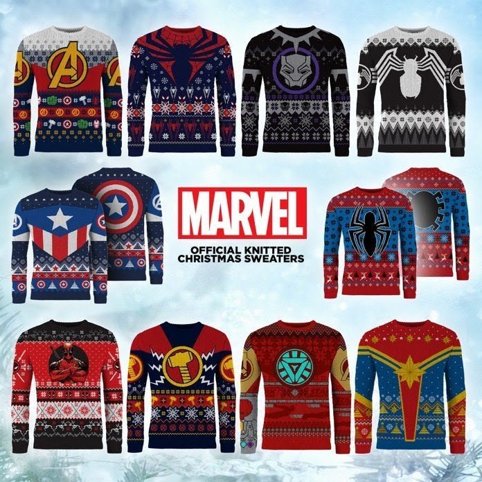 Iron man christmas sweater sale