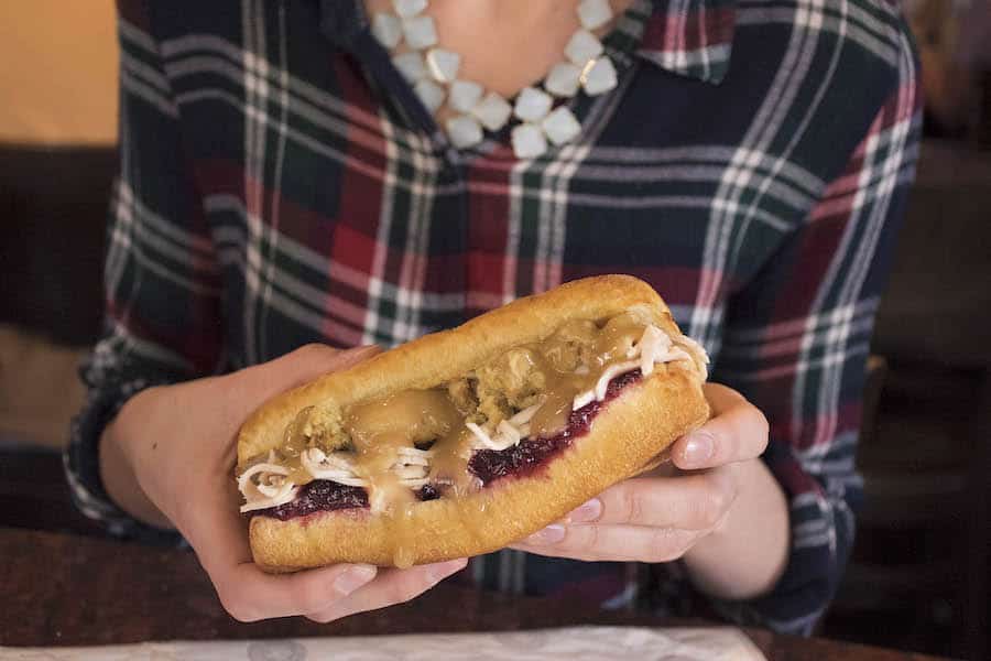 Holiday Turkey Sandwich from Earl of Sandwich for WonderFall Flavors at Disney Springs 2019