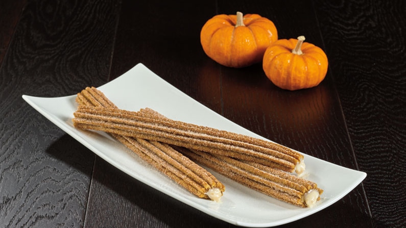 Pumpkin Spice Churros from Sunshine Churros for WonderFall Flavors at Disney Springs 2019