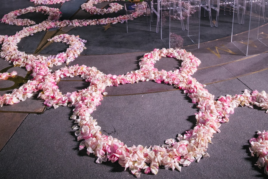 Hidden Mickey at a Disney Fairytale Wedding