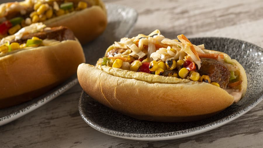 Loaded Slaw Dog from Caseys Corner at Magic Kingdom Park