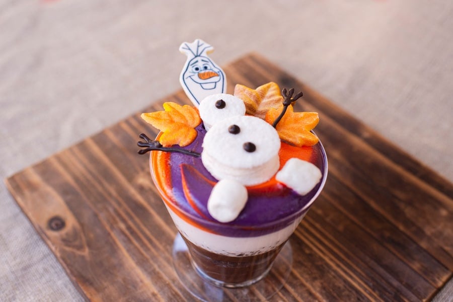 Olaf’s Frozen Hot Chocolate from Main Street Bakery for Mickey’s Very Merry Christmas Party at Magic Kingdom Park
