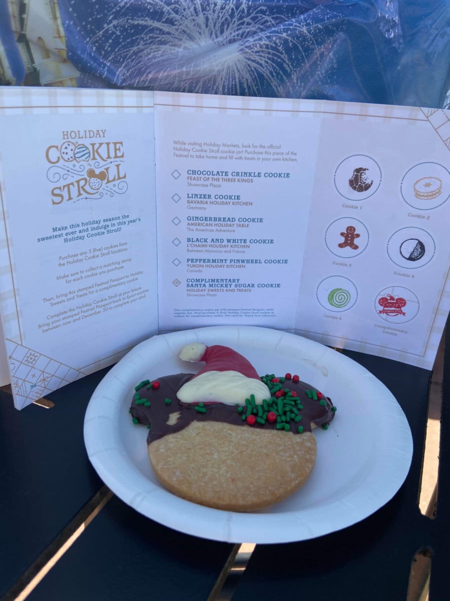 The Holiday Cookie Stroll at Epcot’s International Festival of the