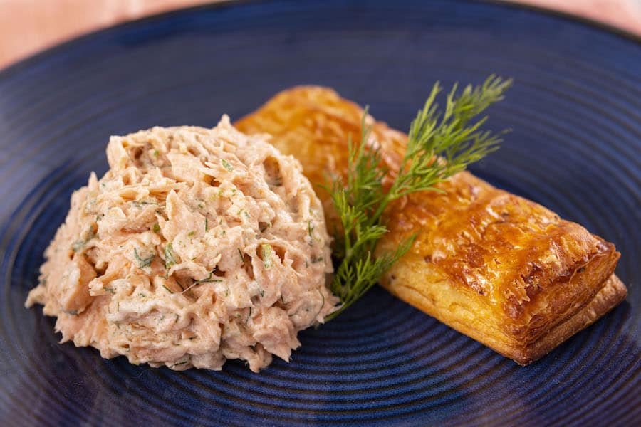 Rillette de Saumon from the Le Marché de Noël Holiday Kitchen for the 2019 Epcot International Festival of the Holidays