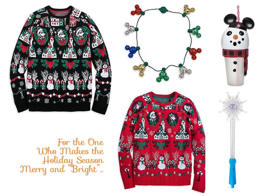 Disney Parks Holiday Ugly Sweaters