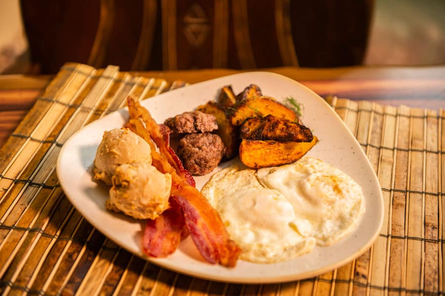 Boere Breakfast at Sanaa Kuamsha Breakfast Entrees at Disney’s Animal Kingdom Lodge