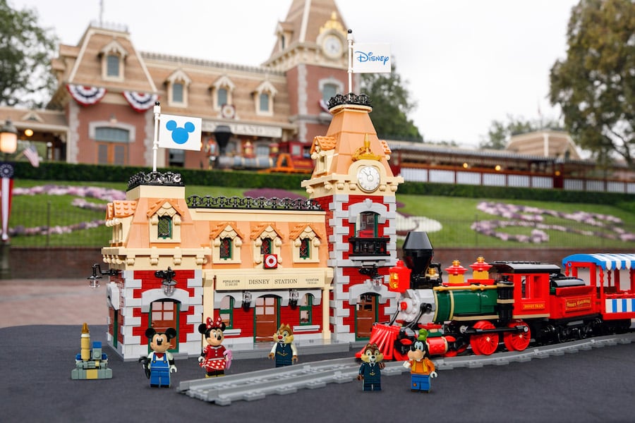 Disney Train and Station Playset by LEGO inspired by the iconic Disney Railroad