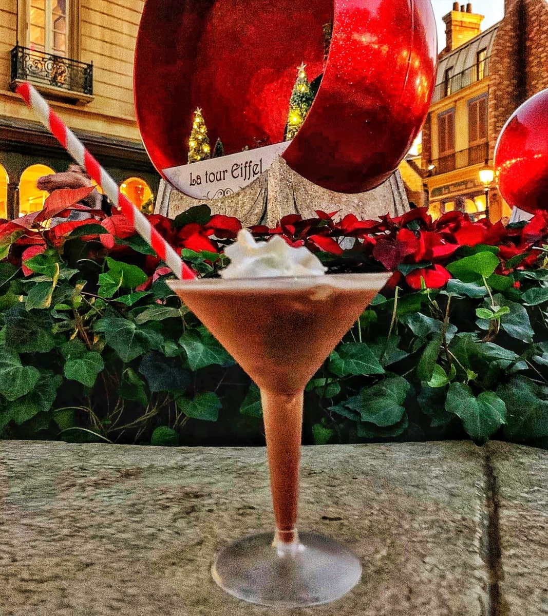 Frozen Hot Chocolate Martini (and more) at the Epcot International