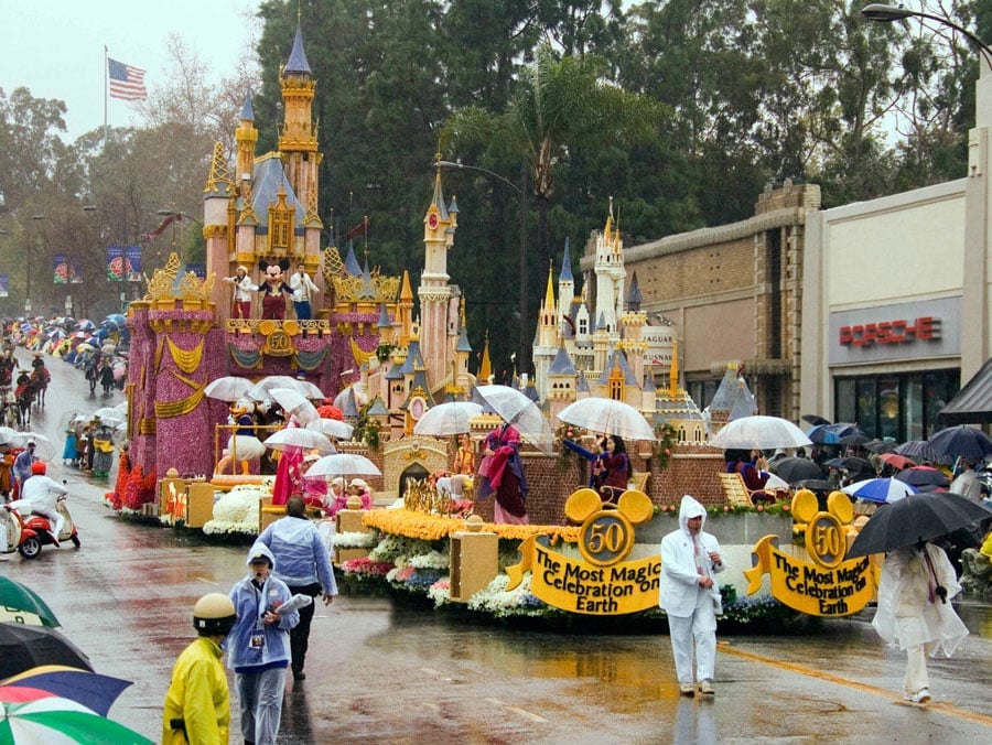 2006 Disney Float during the Rose Parade