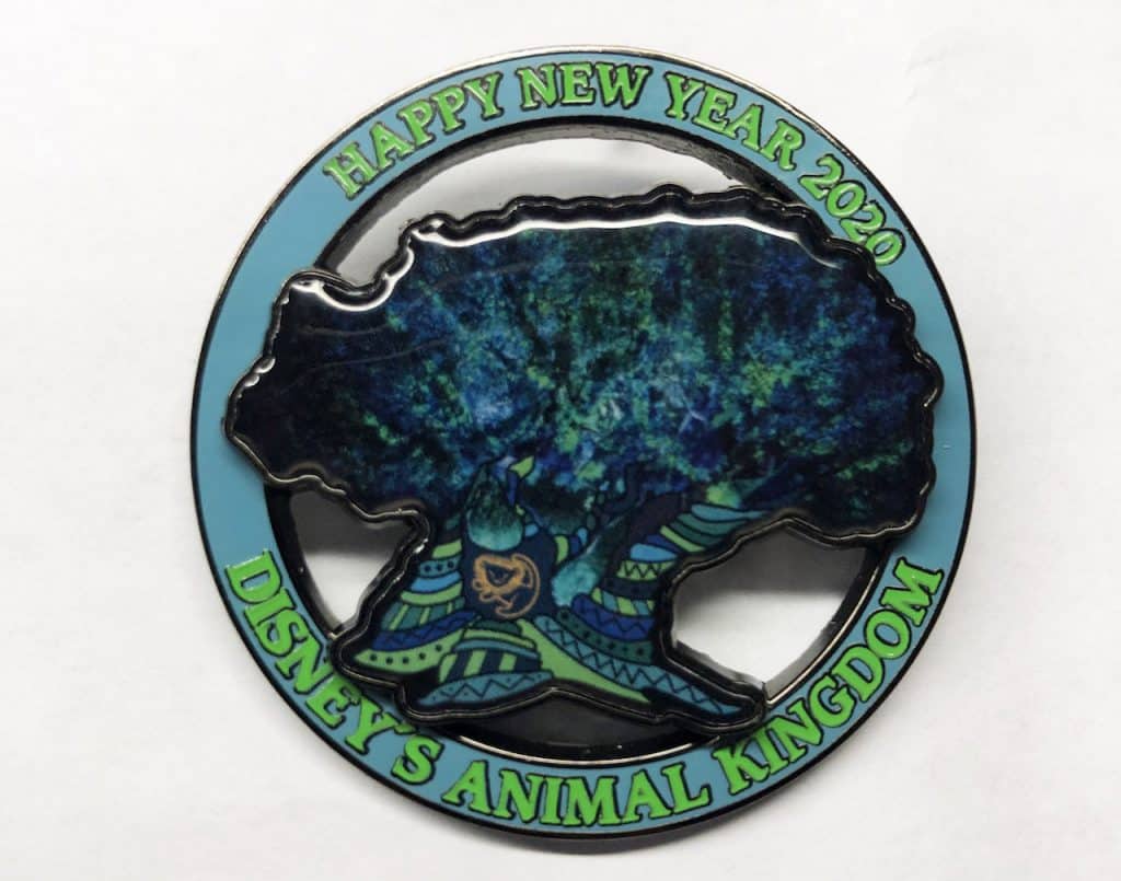2020 commemorative pin from Disney's Animal Kingdom