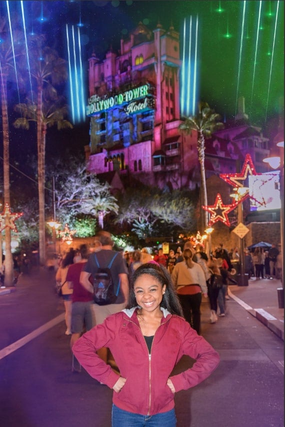 Sunset Boulevard Disney PhotoPass Photo Op at Disney's Hollywood Studios