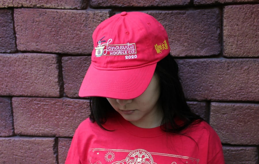 Lunar New Year baseball cap and t-shirt