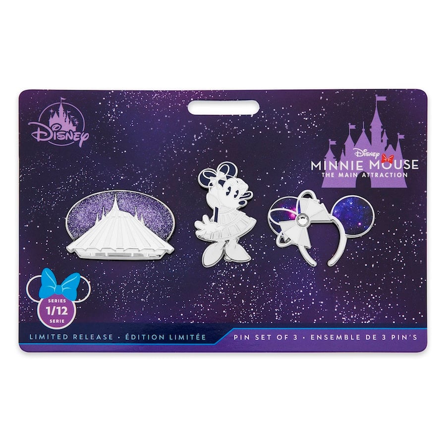 Space Mountain-Inspired Collection from Minnie Mouse: The Main Attraction Pins