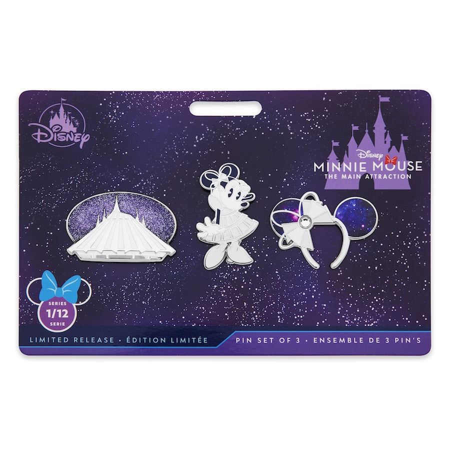 Space Mountain inspired Collection from Minnie Mouse the Main Attraction Pins