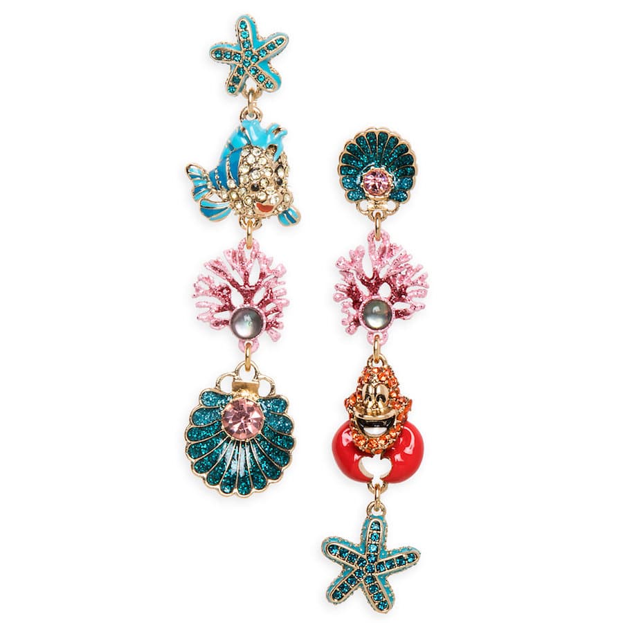 “The Little Mermaid”-Inspired Earrings by Betsey Johnson