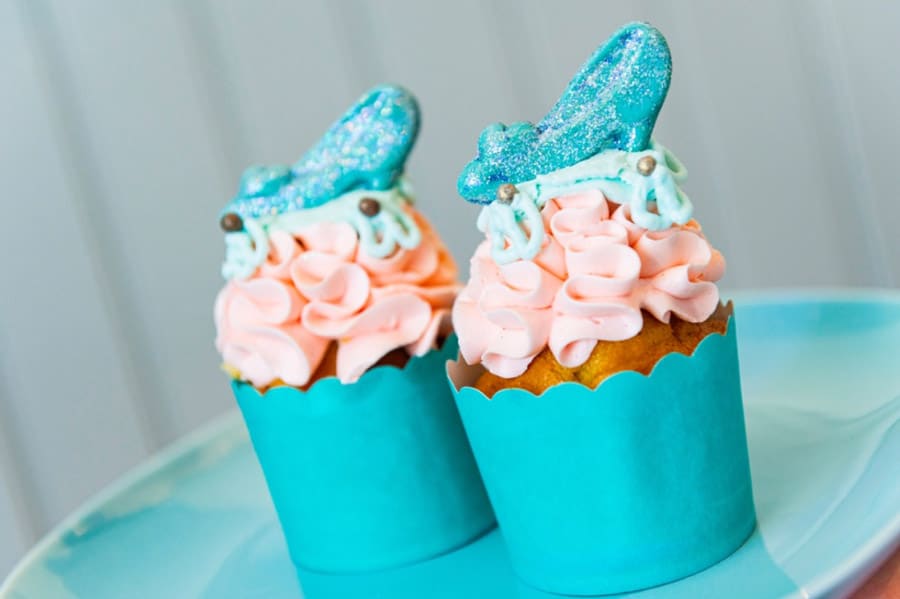 Cinderella Slipper Cupcake from Disney’s Port Orleans Resorts