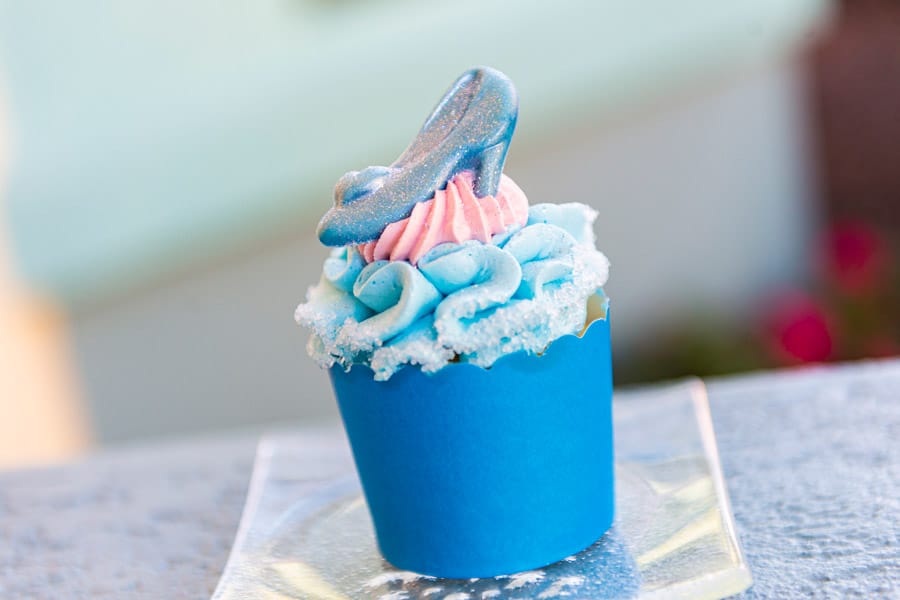 Glass Slipper Cupcake from Disney’s Pop Century Resort and Disney’s Art of Animation Resort